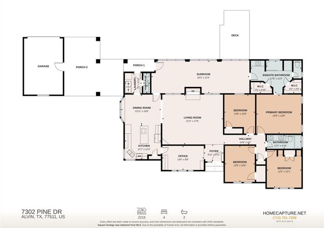 7302 Pine Drive, Alvin, TX 77511