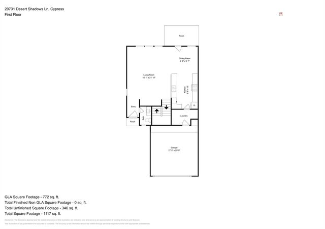 20731 Desert Shadows Lane, Cypress, TX 77433