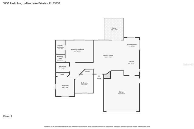 3450 PARK AVENUE, Indian Lake Estates, FL 33855