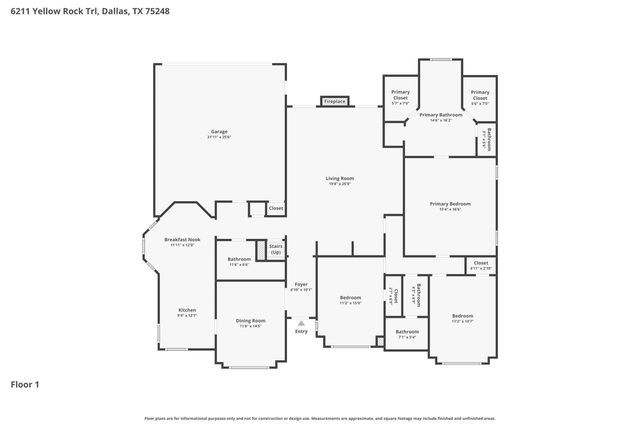 6211 Yellow Rock Trail, Dallas, TX 75248