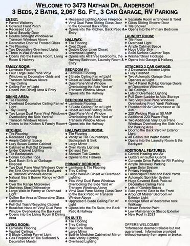 3473 Nathan Drive, Anderson, CA 96007