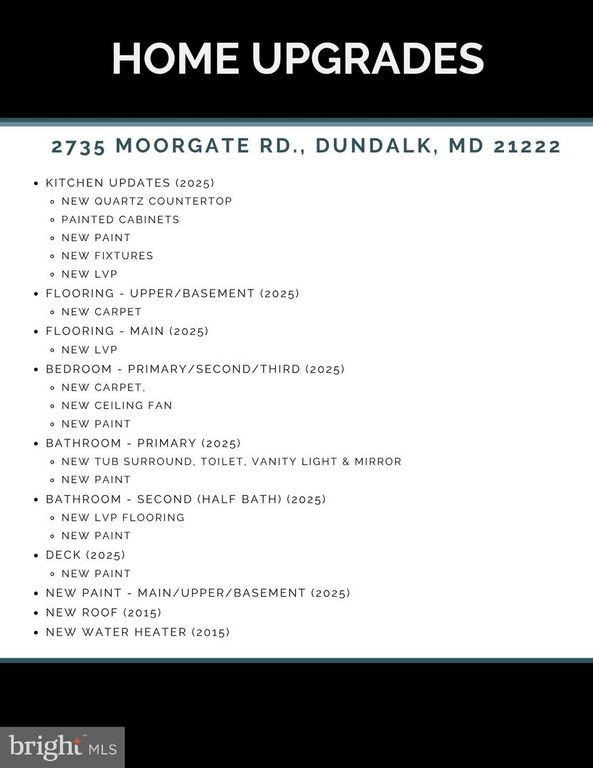 2735 MOORGATE RD, Dundalk, MD 21222