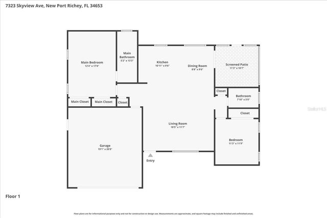 7323 SKYVIEW AVENUE, New Port Richey, FL 34653