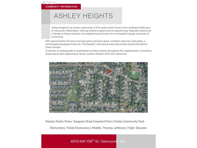 4610 Nw 138TH St, Vancouver, WA 98685