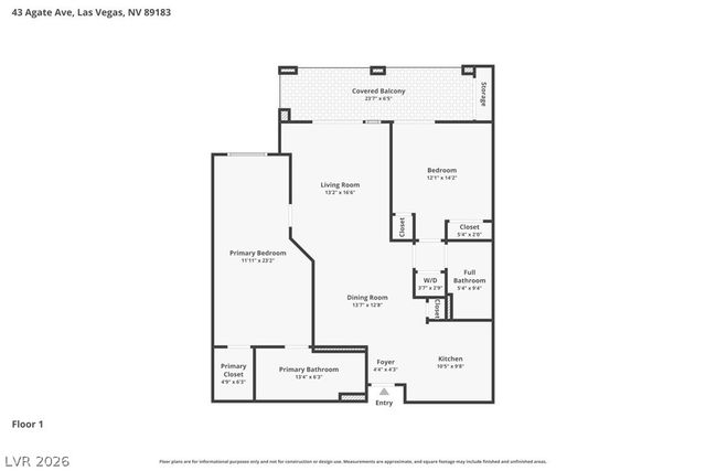 43 East Agate Avenue 306, Las Vegas, NV 89123