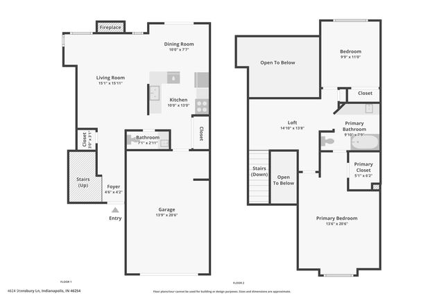 4624 Stansbury Lane, Indianapolis, IN 46254
