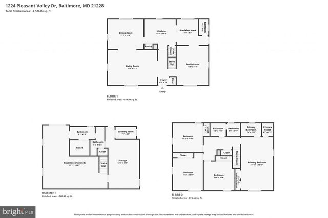 1224 PLEASANT VALLEY DR, Catonsville, MD 21228