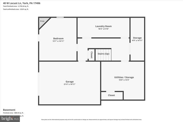 40 W LOCUST LN, York, PA 17406