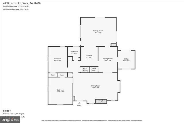40 W LOCUST LN, York, PA 17406