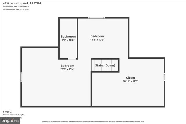 40 W LOCUST LN, York, PA 17406