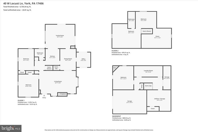 40 W LOCUST LN, York, PA 17406