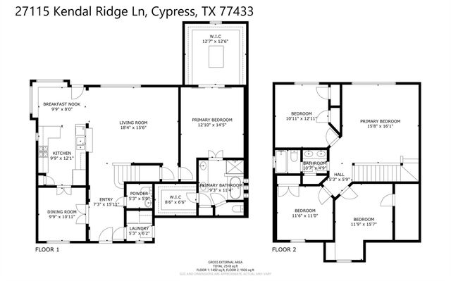 27115 Kendal Ridge Lane, Cypress, TX 77433
