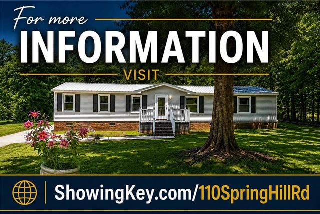 110 Spring Hill Road, Anderson, SC 29626