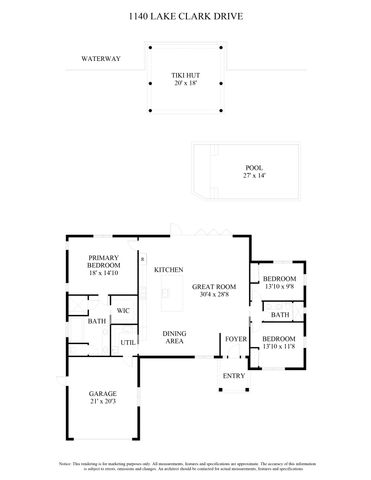 1140 Lake Clarke Drive, West Palm Beach, FL 33406