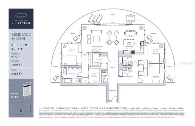 400 CENTRAL AVENUE 1001, St Petersburg, FL 33701