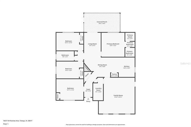 10217 N PAWNEE AVENUE, Tampa, FL 33617