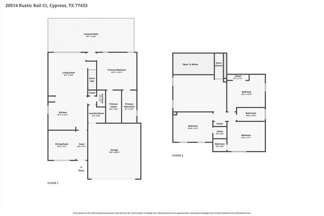 20514 Rustic Rail Court, Cypress, TX 77433
