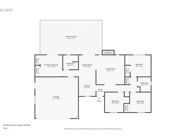 2245 PRINCETON Dr, Eugene, OR 97405