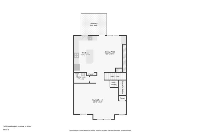 3475 Bradbury Circle, Aurora, IL 60504