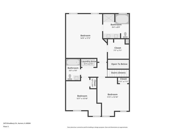 3475 Bradbury Circle, Aurora, IL 60504