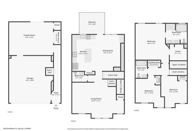 3475 Bradbury Circle, Aurora, IL 60504