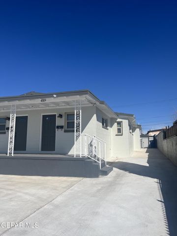 4317 E Yandell Drive, El Paso, TX 79903
