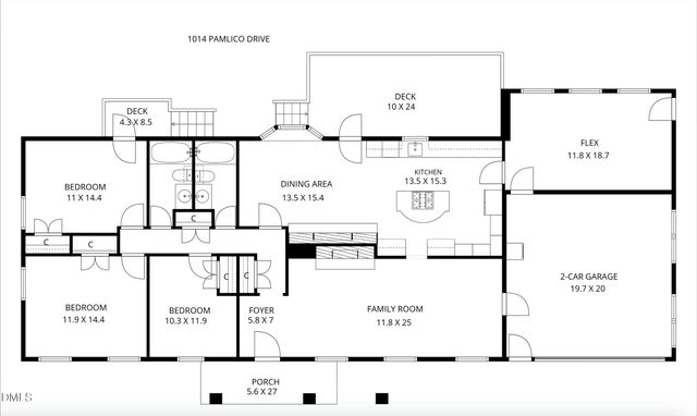 1014 Pamlico Drive, Cary, NC 27511