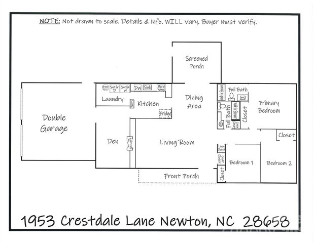 1953 Crestdale Lane, Newton, NC 28658