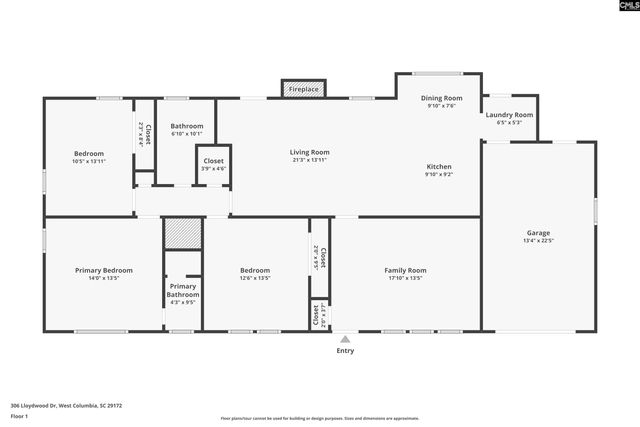 306 Lloydwood Drive, West Columbia, SC 29172