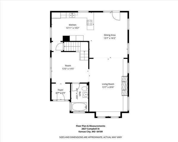 2827 CAMPBELL Street, Kansas City, MO 64109