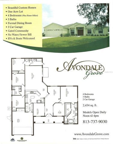 1607 AVONDALE RIDGE DRIVE, Plant City, FL 33567