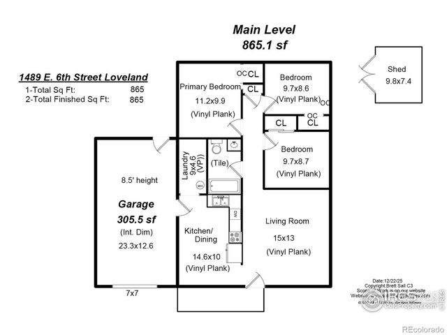 1489 E 6th Street, Loveland, CO 80537