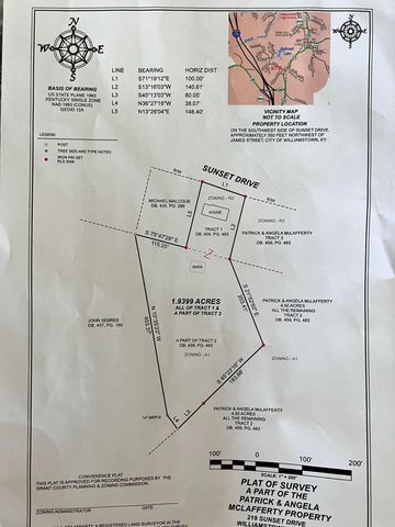 219 Sunset Drive, Williamstown, KY 41097