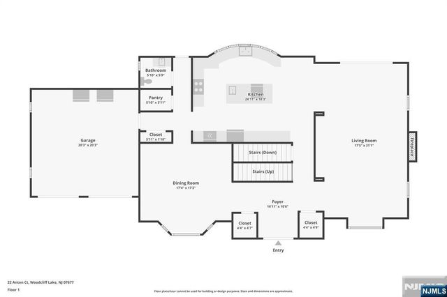 22 Anton Court, Woodcliff Lake, NJ 07677