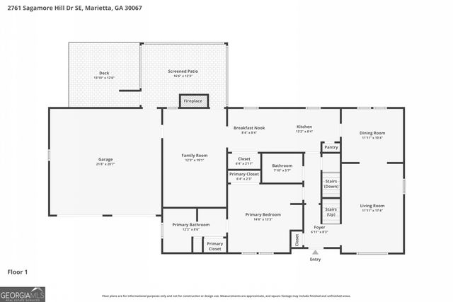 2761 Sagamore Hill Drive SE, Marietta, GA 30067