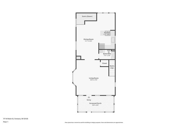 171 W Main STREET, Fontana, WI 53125