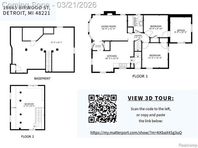 18665 Birwood Street, Detroit, MI 48221