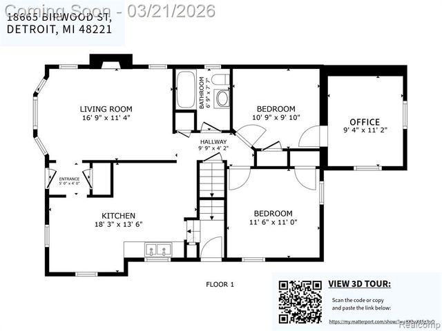 18665 Birwood Street, Detroit, MI 48221