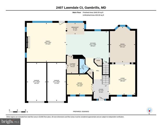 2407 LAWNDALE CT, Gambrills, MD 21054