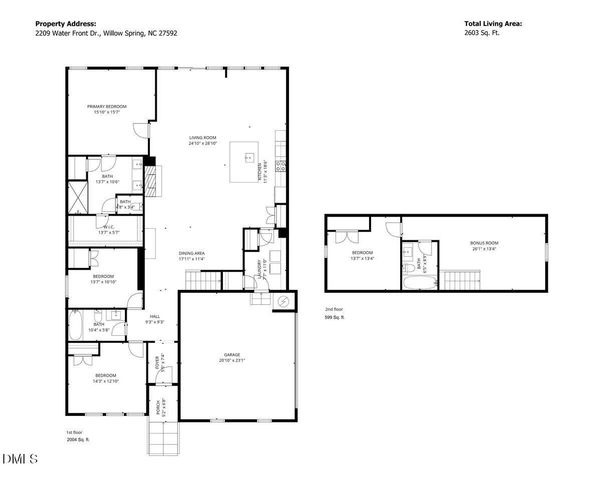 2209 Water Front Drive, Willow Springs, NC 27592