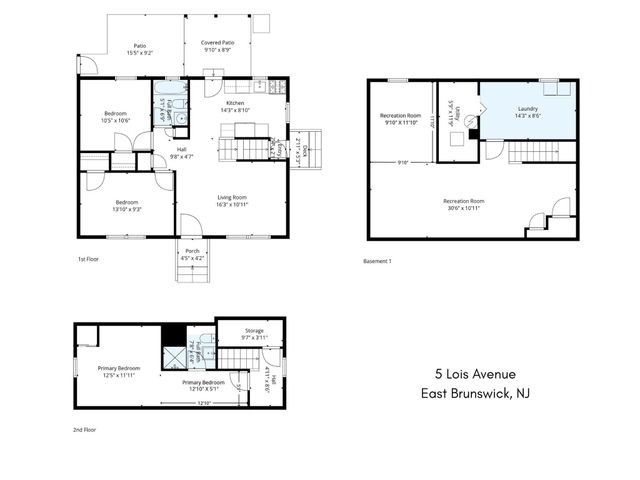 5 LOIS AVE, East Brunswick, NJ 08816