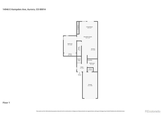 14946 E Hampden Ave, Aurora, CO 80014