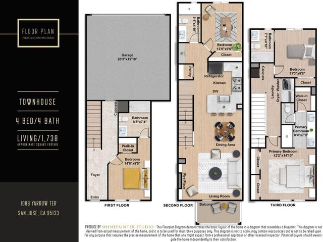 1088 Yarrow Terrace, San Jose, CA 95133