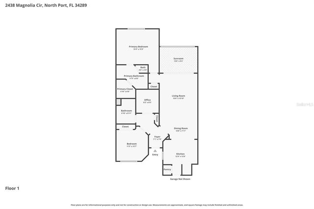 2438 MAGNOLIA CIRCLE, North Port, FL 34289