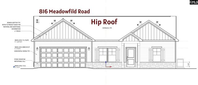 816 Meadowfield Road, Gaston, SC 29053