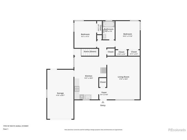 17012 W 16th Pl, Golden, CO 80401