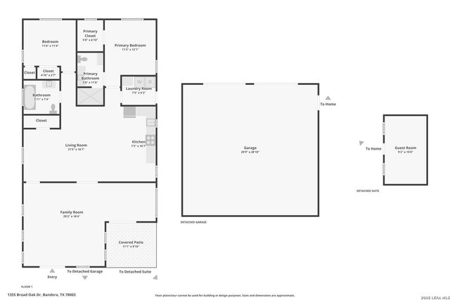 1355 BROAD OAK DR, Bandera, TX 78003