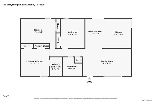 102 GETTYSBURG RD, San Antonio, TX 78228
