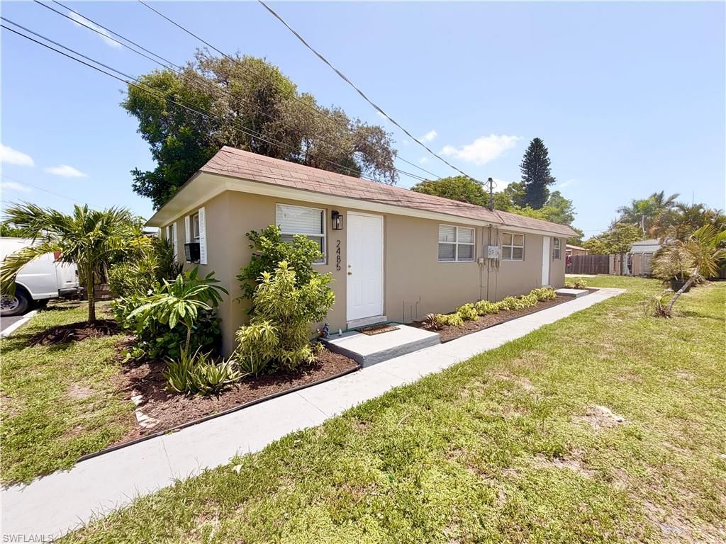 2485 Bayside ST, NAPLES, FL 34112 — exterior