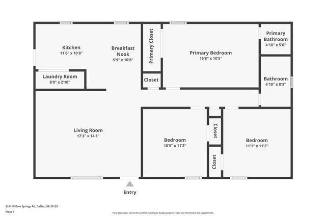 4311 Willow Springs Road, Dallas, GA 30132